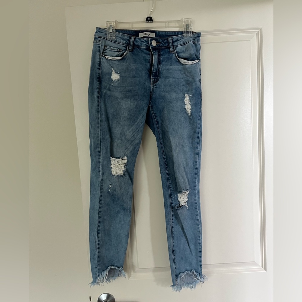 Refuge cropped jeans